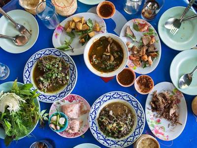 Lunch at Long Koi Lap Khom