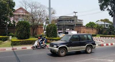 Chiang Mai city wall, Suan Prung Gate (southwestern gate)
