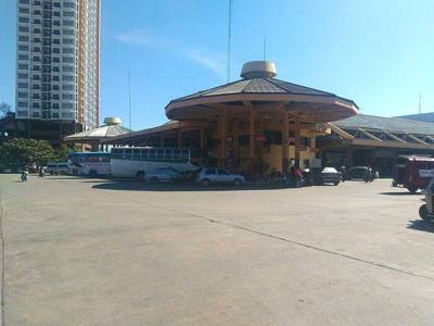 The old building of Arcade Bus station in Chiang Mai