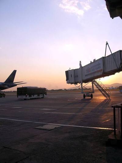 ถึงสนามบินเชียงใหม่ : Arrived Chiangmai International Airport