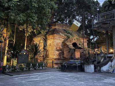 Wat Lam Chang, Chiang Mai, at night during Asalha Puja celebrations on 29 July 2026