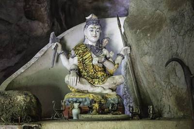 Tham Tu Pu, religious site near Chiang Rai , Thailand
