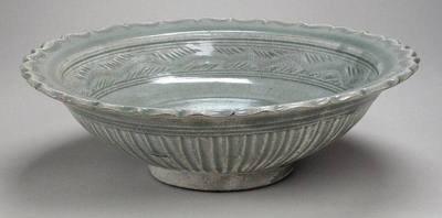 Thailand, Sawankhalok, circa 1425 Furnishings; Serviceware Stoneware with celadon glaze Gift of Mr. Henry J. Silverman in memory of his father and mother…