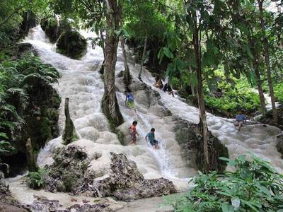 น้ำตกบัวตอง Buatong Waterfall Thailand
