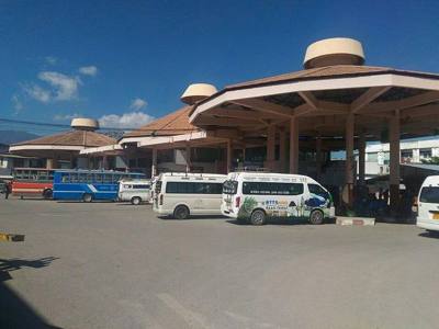 Station building Chang Phuak Bus station in Chiang Mai