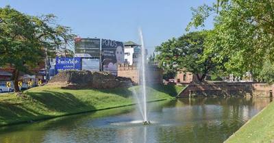 Chang Phueak Gate in Chang Mai, Chang Mai Province, Thailand