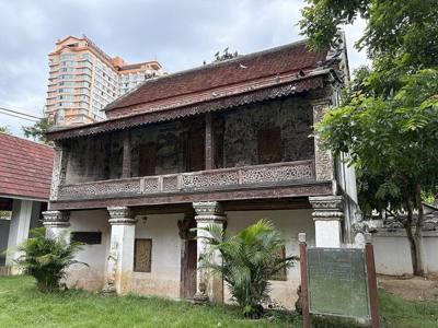 Ho Trai (Buddhist scripture hall) at Wat Chang Khong (Wat Chang Kong), Chiang Mai