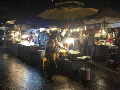 The Chiang Mai Sunday Night Market in September 2018.