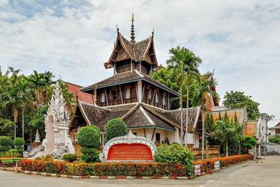 Chiang Mai, Thailand: Buddhist Manuscript Library and Museum