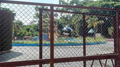 A photo of an abandoned water park, taken at Chiang Mai Zoo