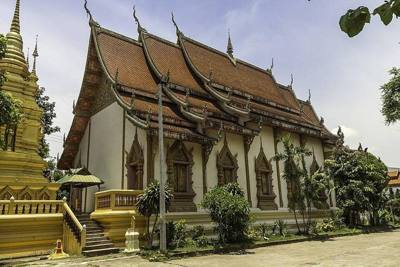 Wat Si Sai Mun, Thanon Si Wiang, Chiang Rai , Thailand
