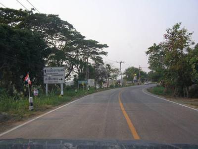 Chiang Saen - Mae Ngoen road.