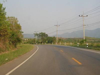 Chiang Saen - Mae Ngoen road.