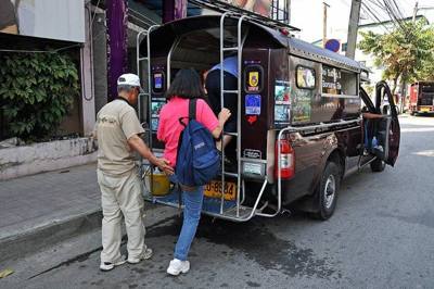 This is the "bus" we took to the zoo, there was five of us and it was very cheap, and he wiated for about 2 or more hours for us to bring us back. I believe…