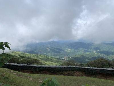 The decfunct Doi Chang Moob army outpost, now a scenic viewpoint overseeing the border of Thailand and Myanmar