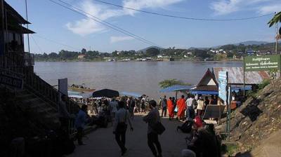 This is the destination of the two day boat trip from Luang Prabang to the Thai border. Until very recently the only way to cross from Laos to Thailand was…