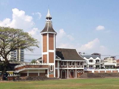 Montfort College Alumni Association building in Chiang Mai