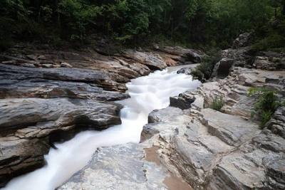 Op Khan Gorge in Op Khan National Park, Chiang Mai, Thailand.