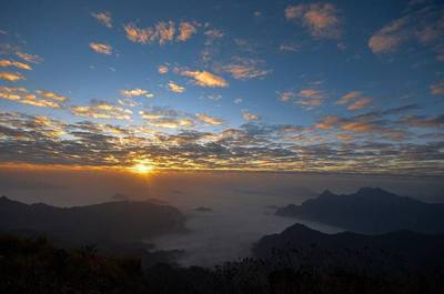 Phu Chi Fa Forest Park, Chiang Rai Province, northern Thailand