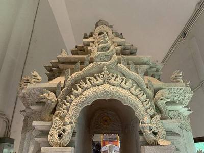 Replica of 'Sum Khong' (gateway in Northern Thai style) Mekong Basin Civilization Museum, Mae Fah Luang University