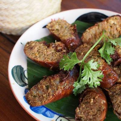 Sai ua (Thai script: ไส้อั่ว) is a type of sausage from Chiang Mai which is highly regarded in the rest of Thailand. It is a slightly spicy grilled pork…