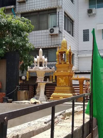 Spirit houses in Chiang Mai