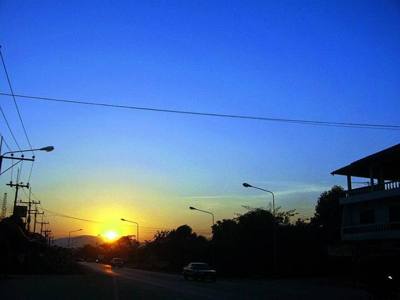 ยามเย็นที่เชียงราย : Sunset @ Chiangrai