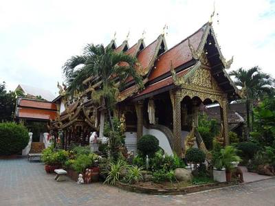 The viharn of Wat Ket Karam in Chiang Mai.
