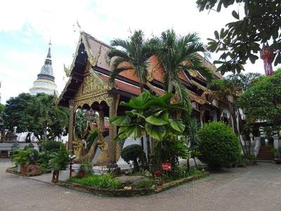 The viharn of Wat Ket Karam in Chiang Mai.