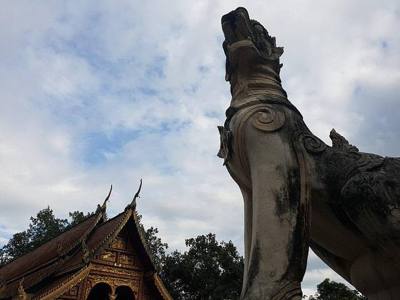 Wat Chedi Liam (วัดเจดีย์เหลี่ยม; "Temple of the Squared Pagoda"), part of the ancient city Wiang Kum Kam , in Saraphi District , Chiang Mai Province…