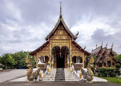 Wihan of Wat Chedi Liam, Tha Wang Tan, Saraphi District, Chiang Mai province.