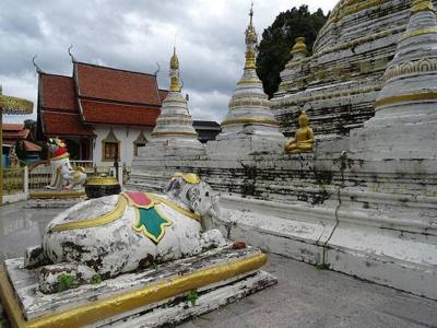 Wat Luang in Pai (Thailand).