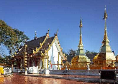 Wat Phra That Doi Tung , Mae Sai District, Chiang Rai Province, Thailand.