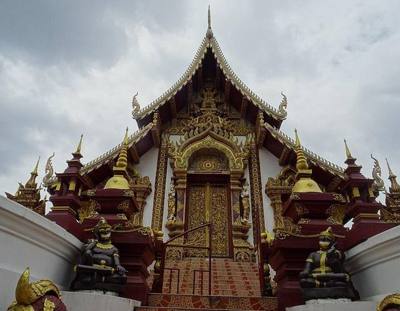 Wat Ratcha Monthian in Chiang Mai.