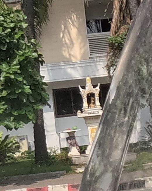 Spirit house at the Royal Peninsula Hotel