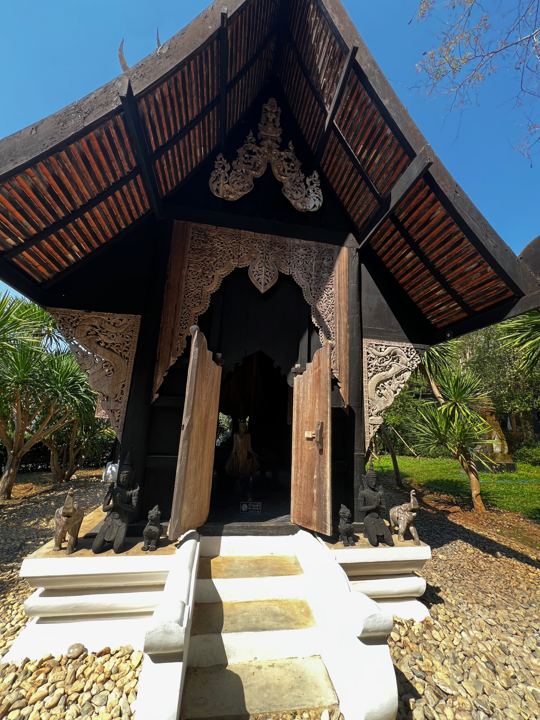 A hall at the Black House