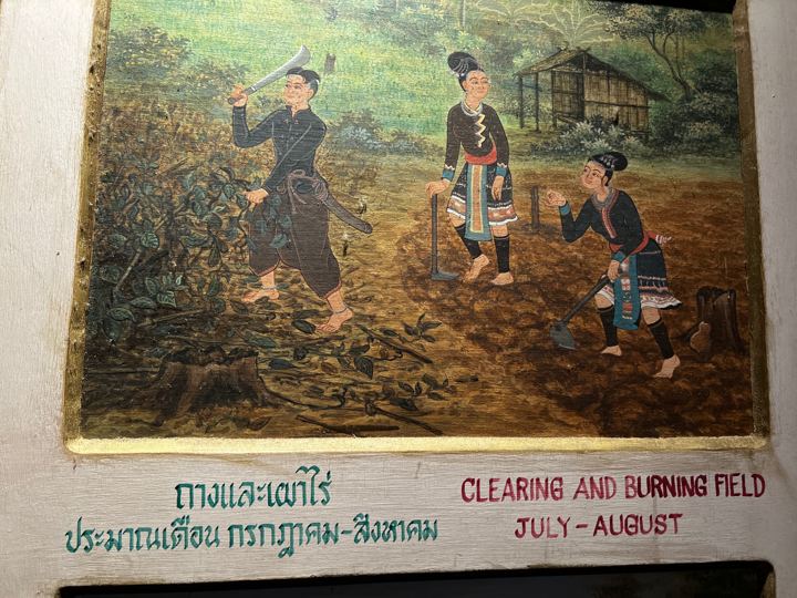 Mural of the farming year, Hall of Opium