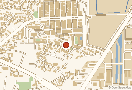 แผนที่ย่านที่จัดงาน Layla Yoga Garden · Map of the area around Layla Yoga Garden