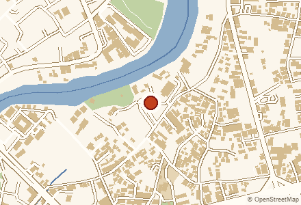 แผนที่ย่านที่จัดงาน Le Coq d'Or · Map of the area around Le Coq d'Or