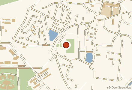 แผนที่ย่านที่จัดงาน สนามกีฬาเทศบาลตำบลสุเทพ · Suthep Municipality Sports Arena · Map of the area around สนามกีฬาเทศบาลตำบลสุเทพ · Suthep Municipality Sports Arena