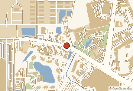 แผนที่ย่านที่จัดงาน เชียงใหม่ฮอลล์ · Chiang Mai Hall · Map of the area around เชียงใหม่ฮอลล์ · Chiang Mai Hall