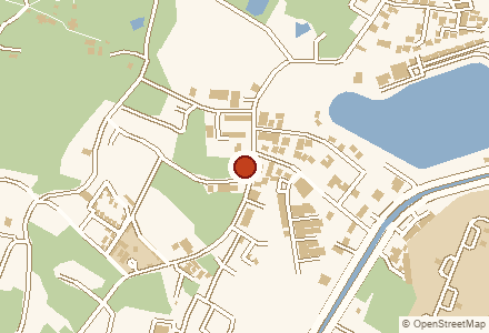 แผนที่ย่านที่จัดงาน Green Dog · Map of the area around Green Dog