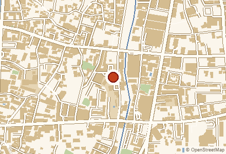แผนที่ย่านที่จัดงาน HONG's Chinese Restaurant · Map of the area around HONG's Chinese Restaurant