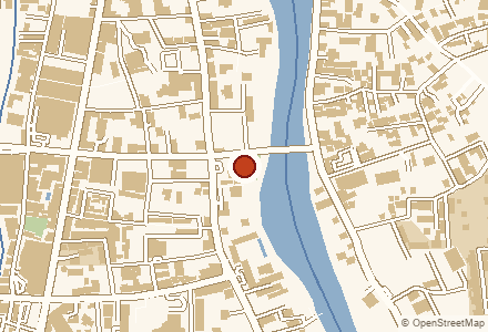 แผนที่ย่านที่จัดงาน Chef's Together · Map of the area around Chef's Together