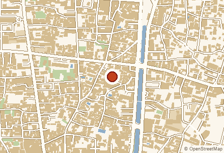แผนที่ย่านที่จัดงาน Mitt Studio · Map of the area around Mitt Studio