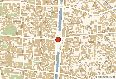 แผนที่ย่านที่จัดงาน สนามมวยท่าแพ · Thaphae Boxing Stadium · Map of the area around สนามมวยท่าแพ · Thaphae Boxing Stadium