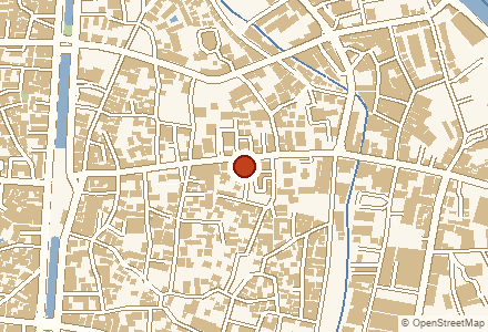 แผนที่ย่านที่จัดงาน โรงแสดง · Rong Sa Dang · Map of the area around โรงแสดง · Rong Sa Dang