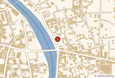 แผนที่ย่านที่จัดงาน The First Church of Chiang Mai · Map of the area around The First Church of Chiang Mai