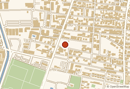 แผนที่ย่านที่จัดงาน 4seas Nimman · Map of the area around 4seas Nimman