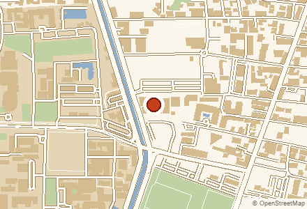 แผนที่ย่านที่จัดงาน Travelodge · Map of the area around Travelodge